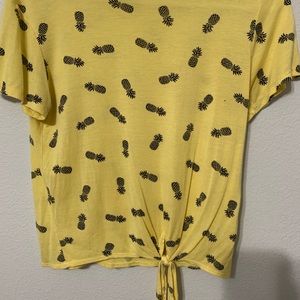 Girls Pineapple Shirt